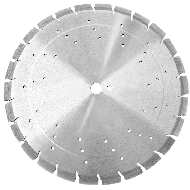 Laser-welded  Segmented Blade  with Undercut